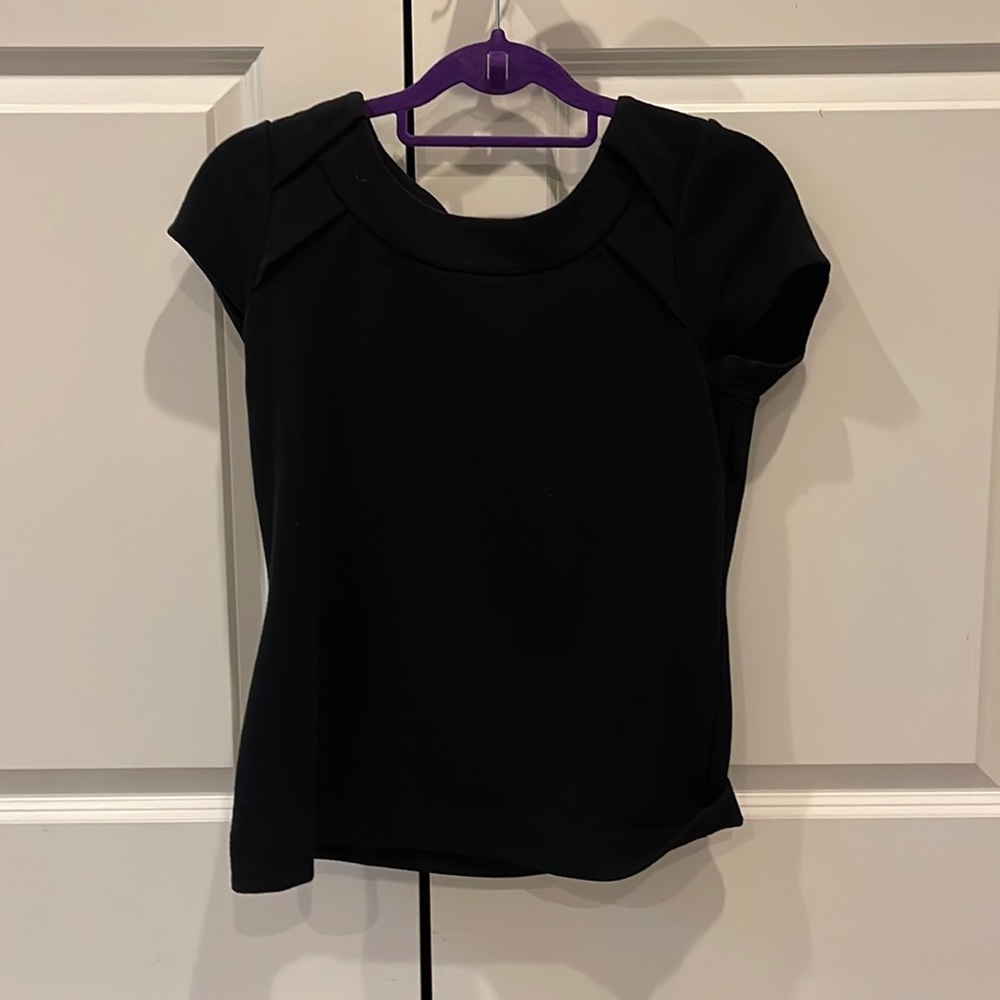 Banana republic black blouse